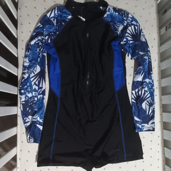 NWT Nesy Long Sleeve One Piece Swimsuit Wetsuit XL - Picture 1 of 6